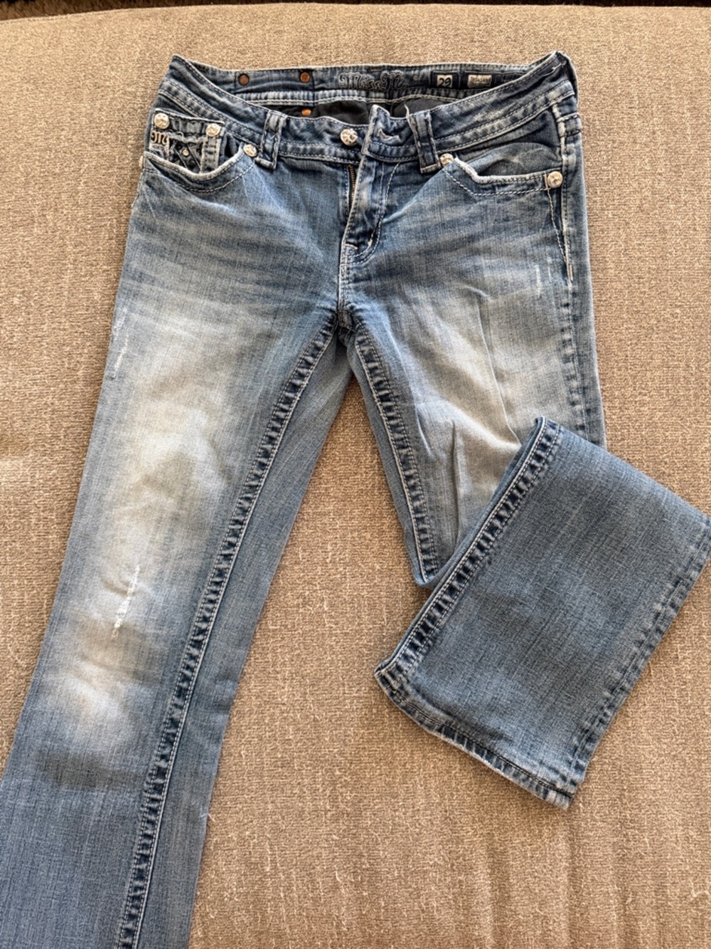 Miss Me Light Blue Boot Jeans